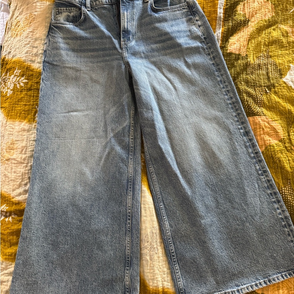 Johnny Was Sasson Wide-Leg Denim EUC